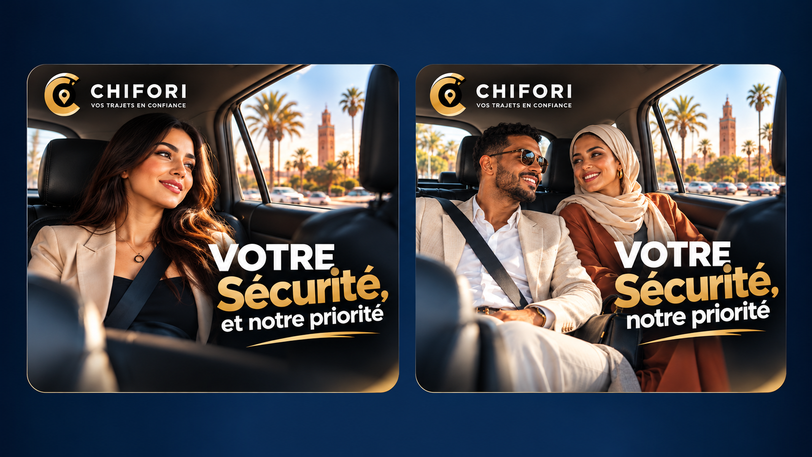 CHIFORI SAFE — visuels validés